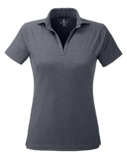 Spyder Women's Spyre Polo S17915 #color_Polar Frost/ Black Frost