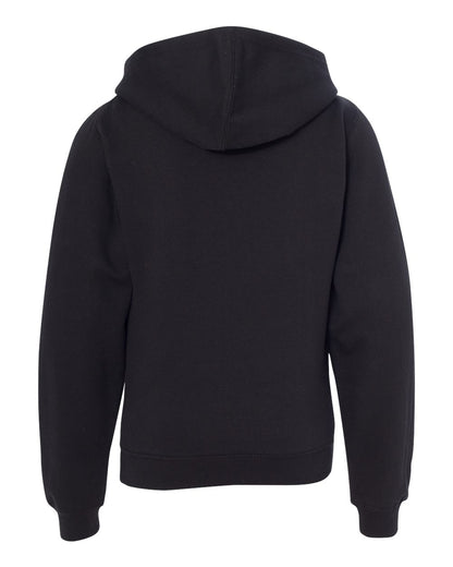 Independent Trading Co. Youth Midweight Hooded Sweatshirt SS4001Y #color_Black