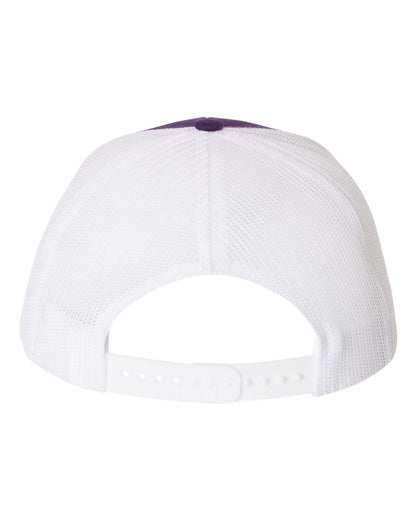 Richardson Snapback Trucker Cap 112 #color_Purple/ White