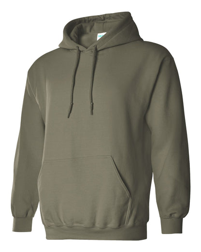 Gildan Unisex Heavy Blend™ Hooded Sweatshirt 18500 #color_Military Green