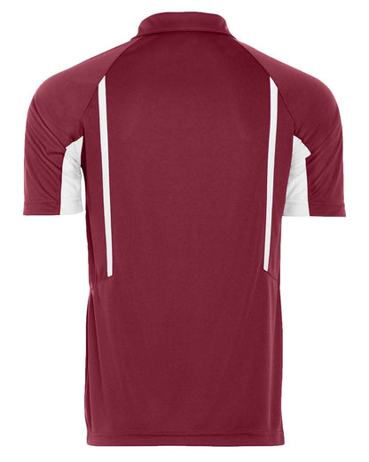 Holloway Men's Two-Tone Avenger Polo 222530 #color_Cardinal/ White