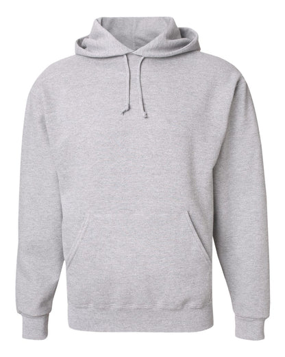 JERZEES Unisex Super Sweats NuBlend® Hooded Sweatshirt 4997MR #color_Ash