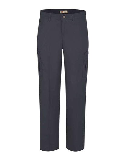 Dickies Women's Premium Cargo Pants FP72 #color_Dark Navy - 37 Unhemmed