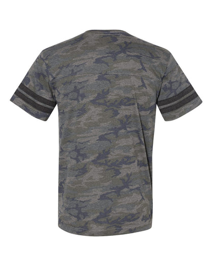 LAT Men's Football Fine Jersey Tee 6937 #color_Vintage Camo/ Vintage Smoke