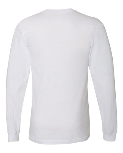 American Apparel Unisex Fine Jersey Long Sleeve Tee 2007 #color_White