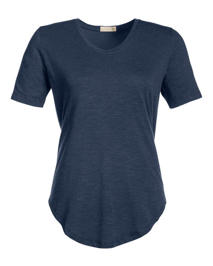 TASC Performance Inc Women's Longline T-Shirt TW668S #color_Classic Navy