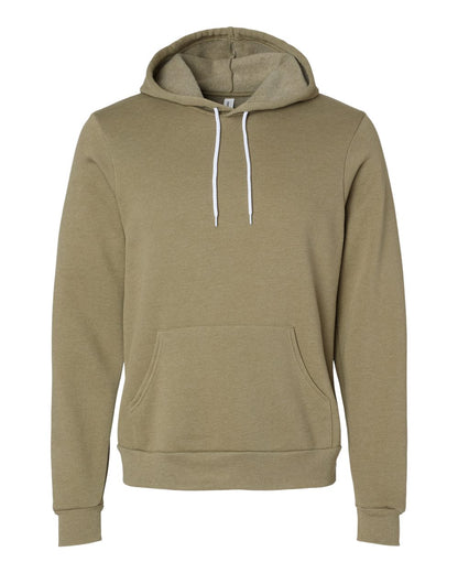 BELLA + CANVAS Sponge Fleece Hoodie 3719 #color_Heather Olive