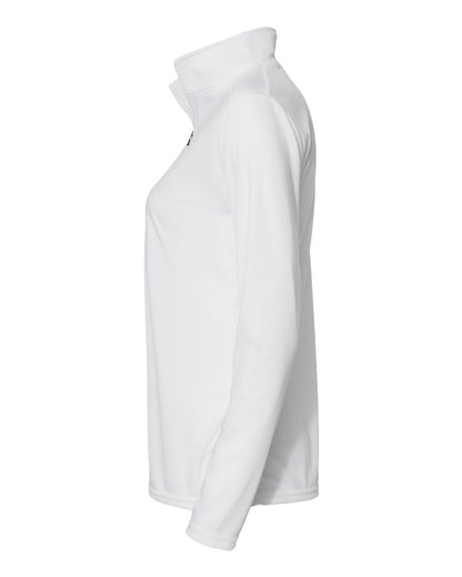 C2 Sport Women's Quarter-Zip Pullover 5602 #color_White