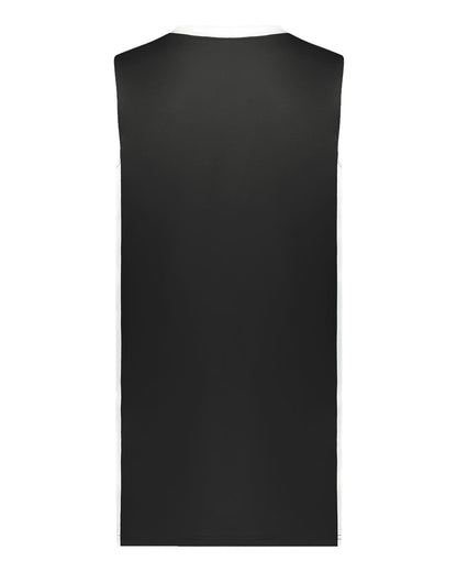 Augusta Sportswear Youth Match-Up Basketball Jersey 6887 #color_Black/ White