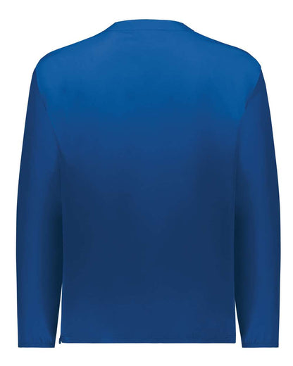 Holloway Men's Clubhouse Quarter-Zip Pullover 229595 #color_Royal/ White
