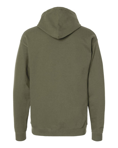 Hanes Unisex Perfect Sweats Hooded Sweatshirt RS170 #color_Fatigue Green