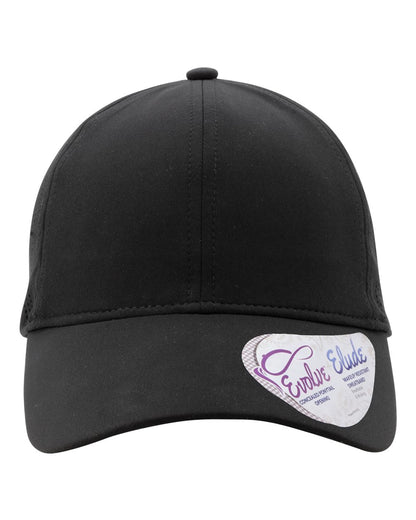 Infinity Her Women's Perforated Performance Cap GABY #color_Black/ Swirl
