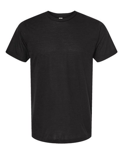 Tultex Tri-Blend T-Shirt 254 #color_Solid Black Tri Blend