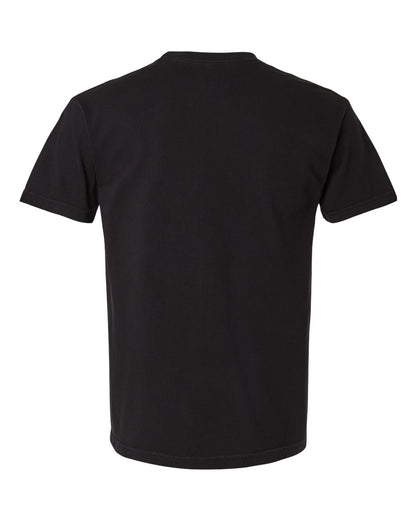 American Apparel Unisex Garment-Dyed Heavyweight Cotton Tee 1301GD #color_True Black