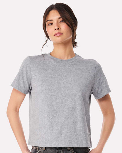 BELLA + CANVAS Women's 6 oz Heavyweight Tee 6110 #colormdl_Athletic Heather