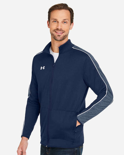 Under Armour Men's Command Full-Zip 2.0 Jacket 1383259 #colormdl_Midnight Navy/ White