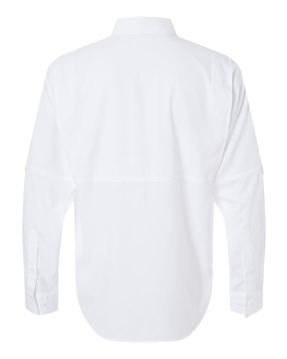 Paragon Men's Kitty Hawk Performance Fishing Shirt 702 #color_White