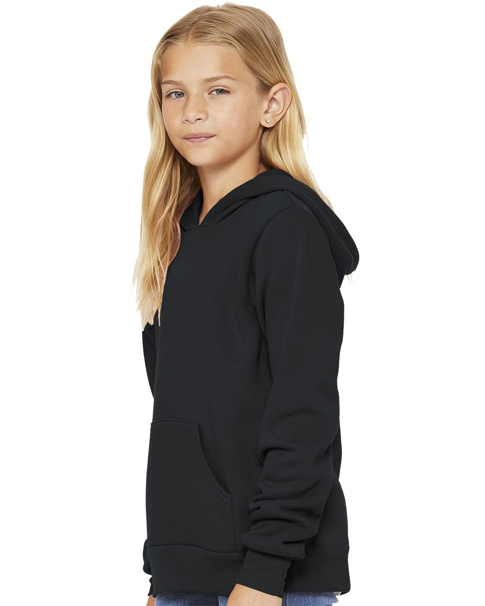 BELLA + CANVAS Youth Sponge Fleece Hoodie 3719Y