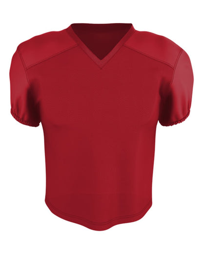 Alleson Athletic Youth Pro Game Football Jersey 751Y #color_Red