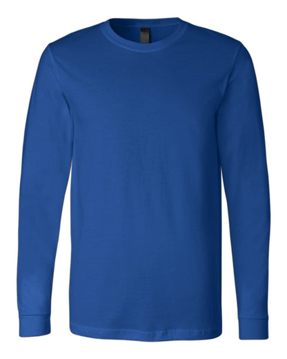 BELLA + CANVAS Unisex Jersey Long Sleeve Tee 3501 #color_True Royal