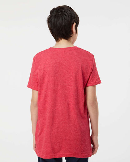 Tultex Youth Fine Jersey T-Shirt 235 #colormdl_Heather Red