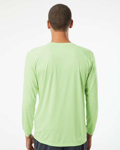 Paragon Unisex Long Islander Performance Long Sleeve T-Shirt 210 #colormdl_Limeade