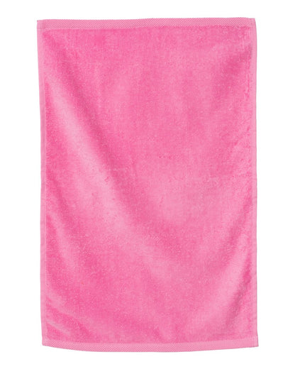 Q-Tees Hemmed Hand Towel T200 #color_Azalea