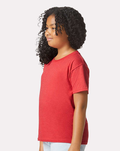 Gildan Youth Softstyle® CVC T-Shirt 64000BCVC #colormdl_Red Mist
