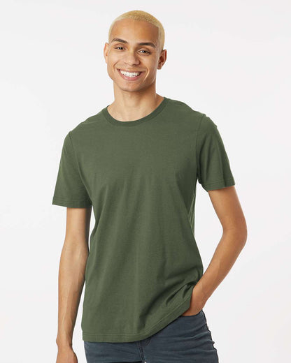 Tultex Combed Cotton T-Shirt 602 #colormdl_Military Green