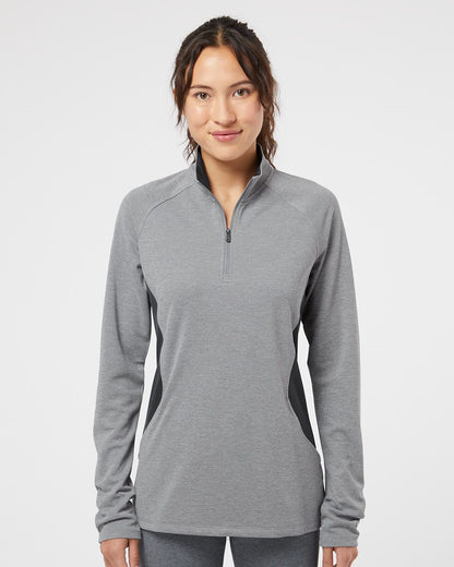 Adidas Women's Lightweight Quarter-Zip Pullover A281 Adidas Women&#39;s Lightweight Quarter-Zip Pullover A281