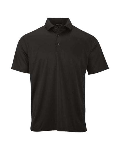 Paragon Men's Preakness Micro Mesh Polo 158 #color_Black
