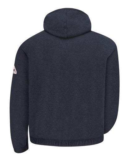 Bulwark Flame Resistant Fleece Full-Zip SMH6 #color_Navy