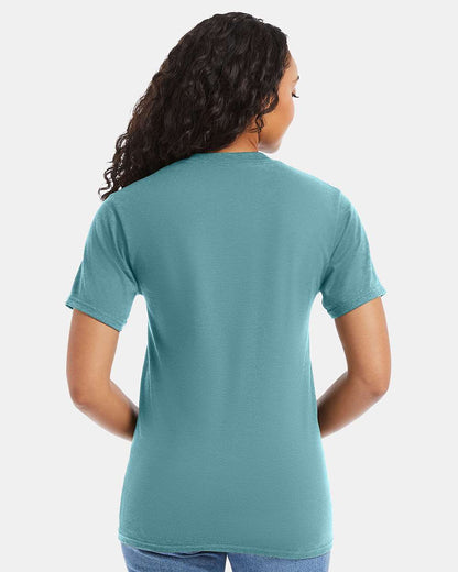 Hanes Unisex Beefy-T® T-Shirt 5180 #colormdl_Green Clay