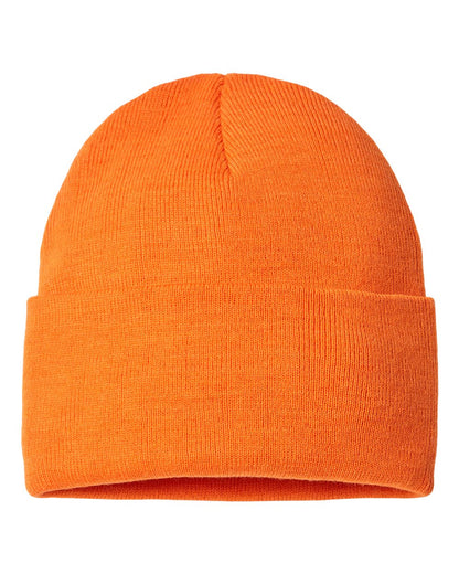 Atlantis Headwear Sustainable Beanie PURE #color_Orange