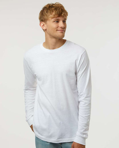 Tultex Unisex Fine Jersey Long Sleeve T-Shirt 202LS #colormdl_White