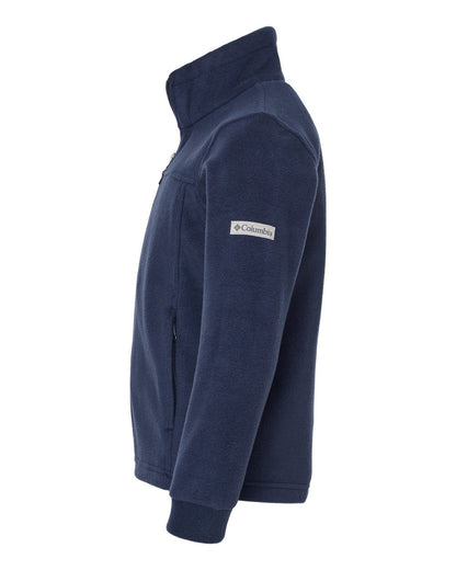 Columbia Youth Steens Mountain™ II Fleece Full-Zip Jacket 212479 #color_Collegiate Navy