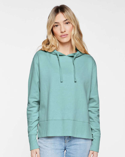 LAT Women's Vintage Wash Hoodie Sweatshirt 3536 #colormdl_Washed Saltwater