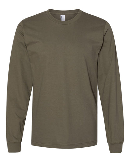 American Apparel Fine Jersey Long Sleeve Tee 2007 #color_Lieutenant