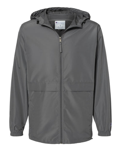Champion Unisex Full-Zip Anorak Jacket CO125 #color_Graphite