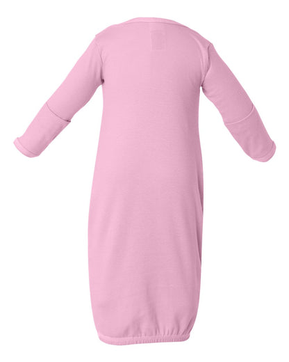 Rabbit Skins Infant Baby Rib Layette 4406 #color_Pink