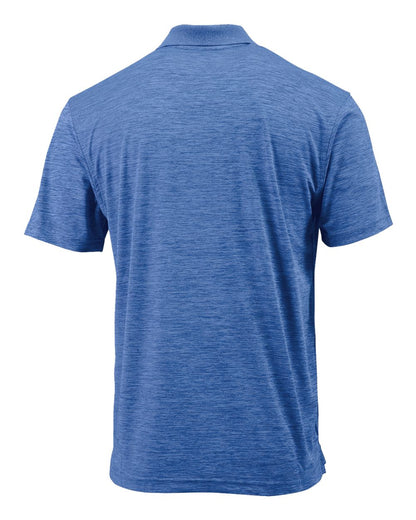 Paragon Men's Dakota Striated Heather Polo 130 #color_Sky Blue Heather