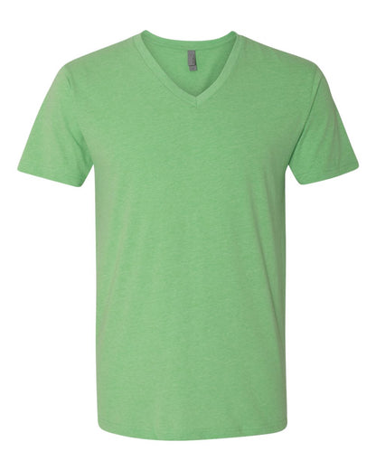 Next Level CVC V-Neck T-Shirt 6240 #color_Apple Green