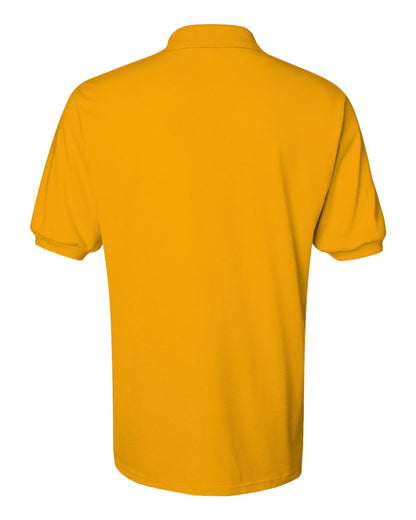 JERZEES Men's SpotShield® 50/50 Polo 437MSR #color_Gold