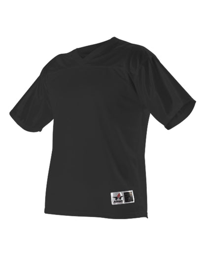 Alleson Athletic Fanwear Football Jersey 703FJ #color_Black