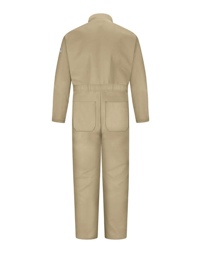 Bulwark Men's Tall Classic Coverall Excel FR CEC2T #color_Khaki