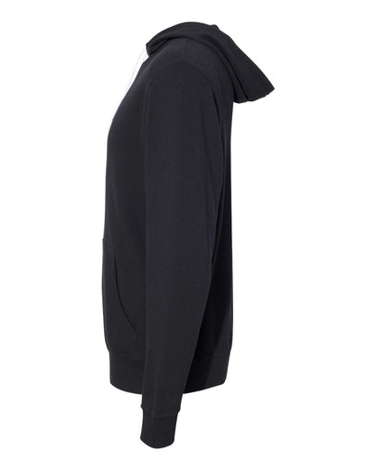Independent Trading Co. Unisex Lightweight Hooded Sweatshirt AFX90UN #color_Black