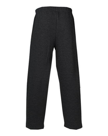 Badger Youth Open-Bottom Sweatpants 2277 #color_Charcoal