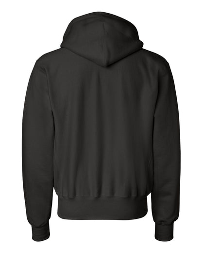 Champion Unisex Reverse Weave® Hooded Sweatshirt S101 #color_Black