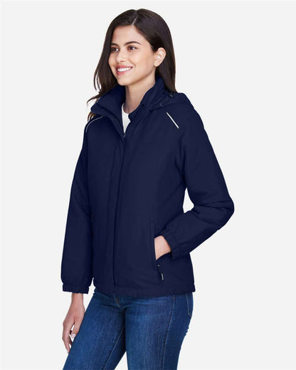CORE365 Women's Brisk Insulated Jacket 78189 #colormdl_Classic Navy