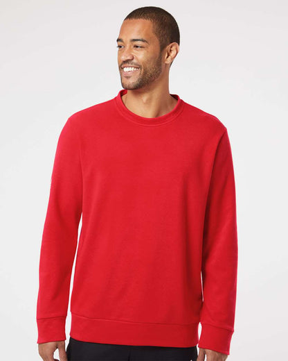 Adidas Fleece Crewneck Sweatshirt A434 #colormdl_Red